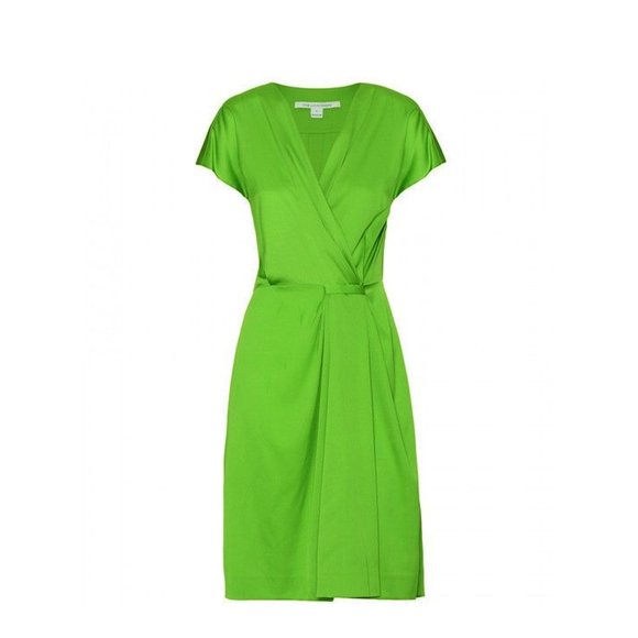 Diane von Furstenberg - Akari Silk Wrap Dress - Picture 1 of 6